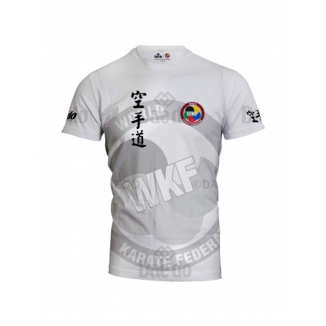 T-shirt imprimé intégral WKF Blanc