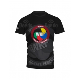 T-Shirt Imprimé Complet WKF Noir