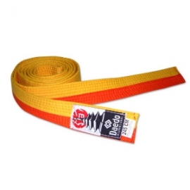 Ceinture Jaune-Orange Daedo
