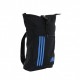 Sac training militaire noir/bleu adidas
