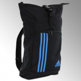 Sac training militaire noir-bleu adidas
