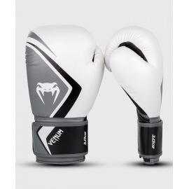 GANTS DE BOXE VENUM CONTENDER 2.0 - BLANC/GRIS-NOIR