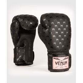 GANTS DE BOXE VENUM IMPACT MONOGRAM - NOIR/ ROSE DORÉ