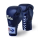 GANTS DE COMBAT LACETS FAIRTEX PRO BLEU CUIR TOP