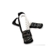 PROTÈGES TIBIAS & PIEDS FAIRTEX SP6 NOIR / BLANC CUIR TOP