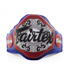CEINTURE DE FRAPPE FAIRTEX V3 THAÏ - BLEU/ROUGE CUIR TOP