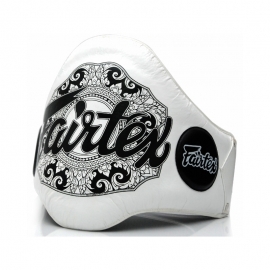 CEINTURE DE FRAPPE FAIRTEX V2 THAÏ - BLANC CUIR TOP