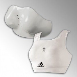 Protège poitrine coque + brassière WKF adidas