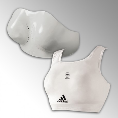 Protège poitrine coque + brassière WKF adidas