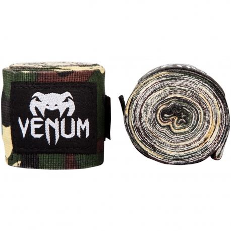 Bandes de boxe Venum Kontact - 2,5m - Forest Camo