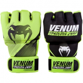 Gants de MMA Venum Training Camp 2.0 - Noir/Jaune Fluo