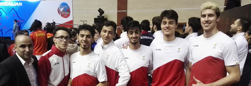 La Belgique gagne en équipe à Baku!